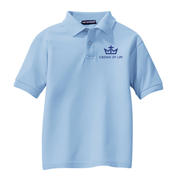 COL Youth SS Pique Polo