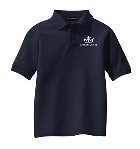 COL Youth SS Pique Polo