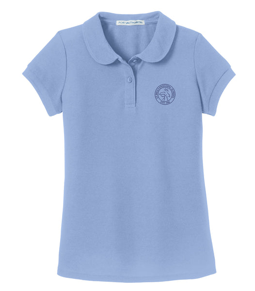 SPES Girl's SS Pique Polo