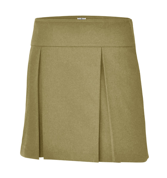 1106H - Girl's Khaki Hipster Skort - Half Size - 50% Off - Last Call!