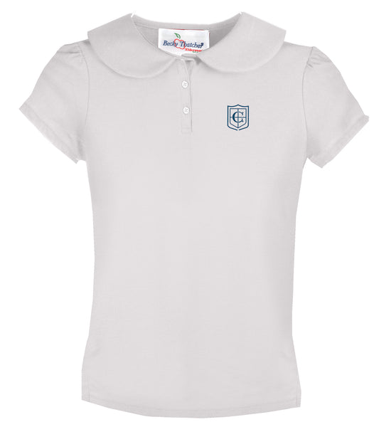 CCS Girl's SS Cotton Polo