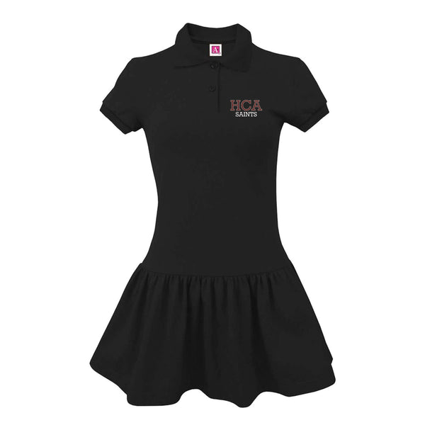 9729-HCA Girl's Polo Dress