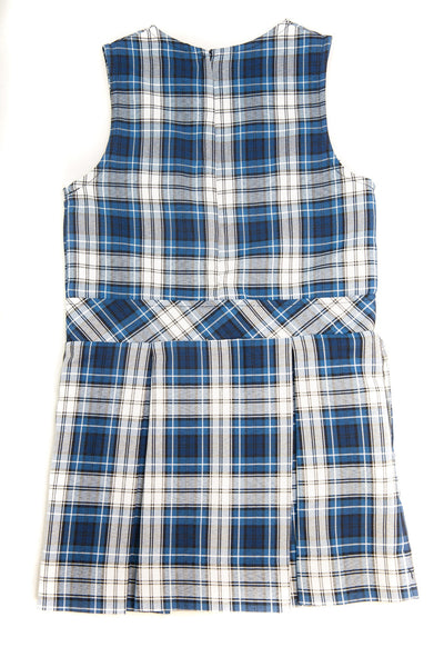 1194-CCA Girl's Plaid Jumper