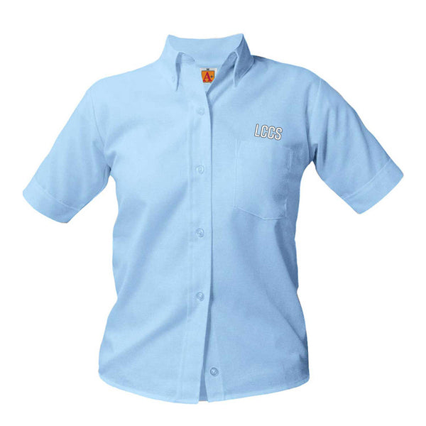 8135-LCCS Youth SS Oxford Shirt - 50% OFF - Final Sale!