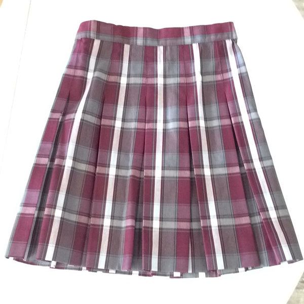 1943H - WA/HCA Girl's Plaid Skirt - Half Size