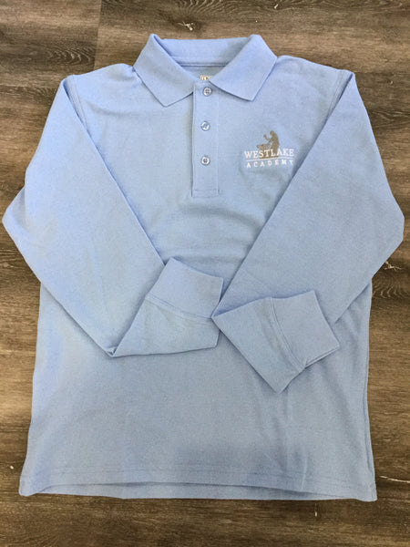 WA Adult LS Pique Polo