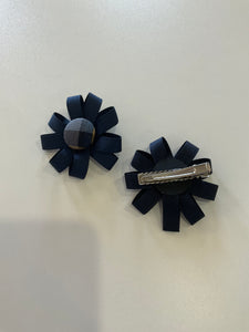 TPA Button Pigtail Bow Set