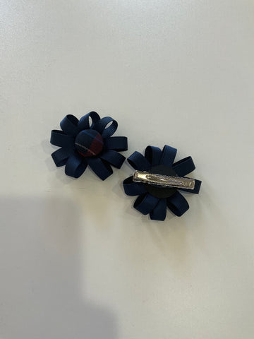 LCCS Button Pigtail Bow Set
