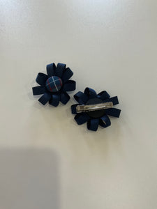 CCS Button Pigtail Bow Set