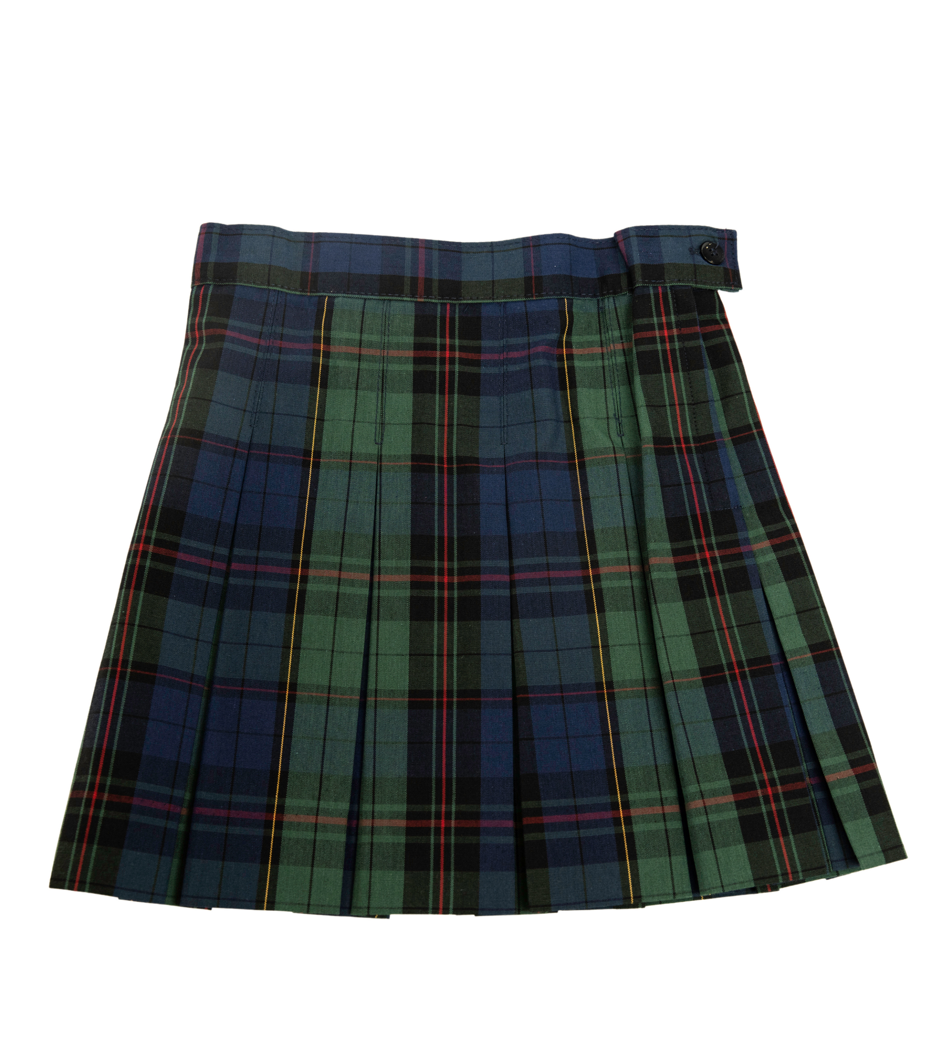 1943-IA Girl's Pleated Plaid Skirt
