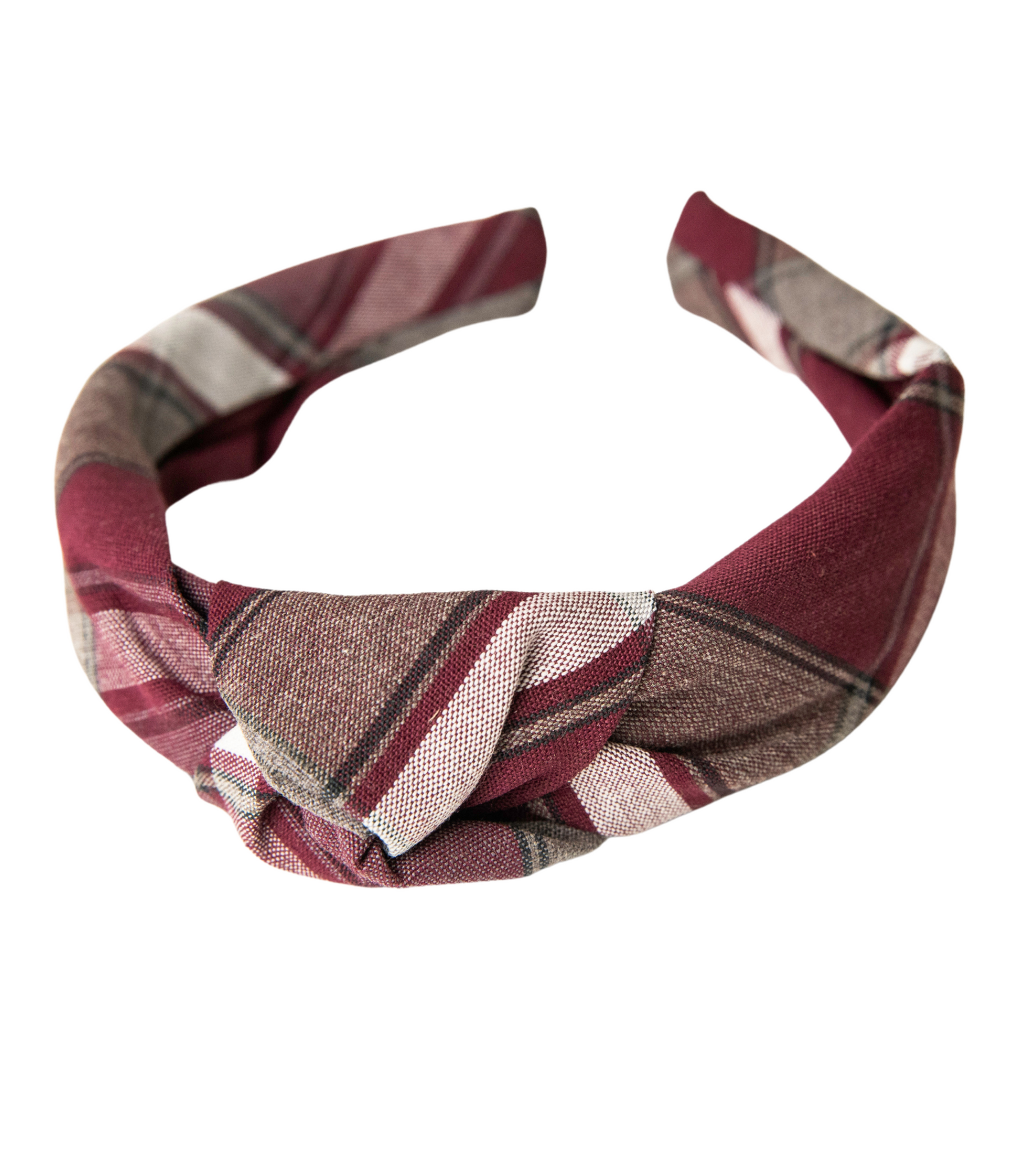 WA/HCA Knotted Plaid Headband