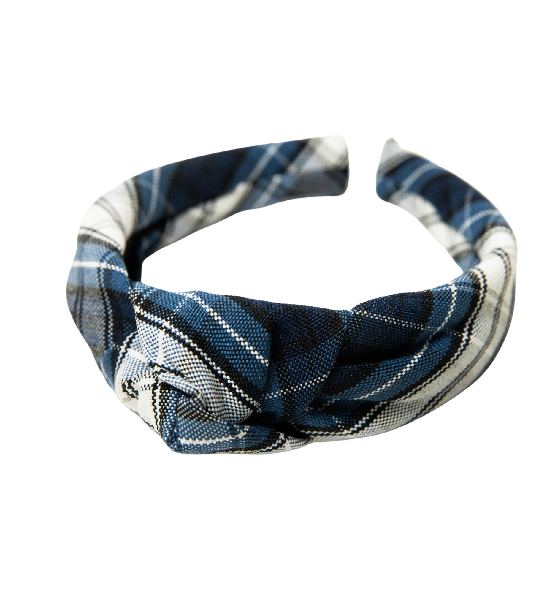 CCA Knotted Plaid Headband