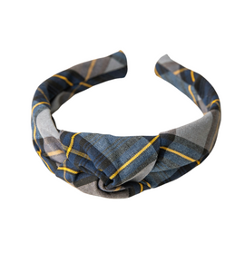 TPA Knotted Plaid Headband