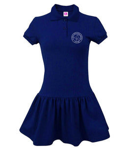 9729-SPES Girl's Polo Dress