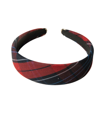LCCS Plaid Headband
