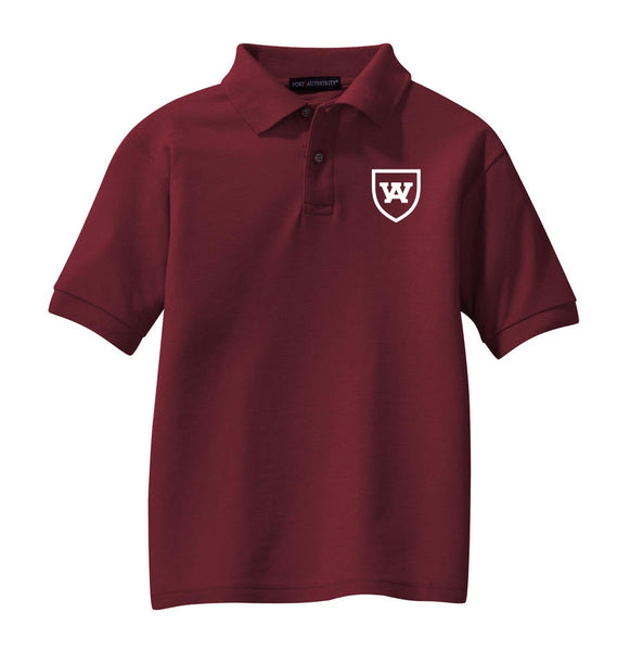 WA Youth SS Pique Polo