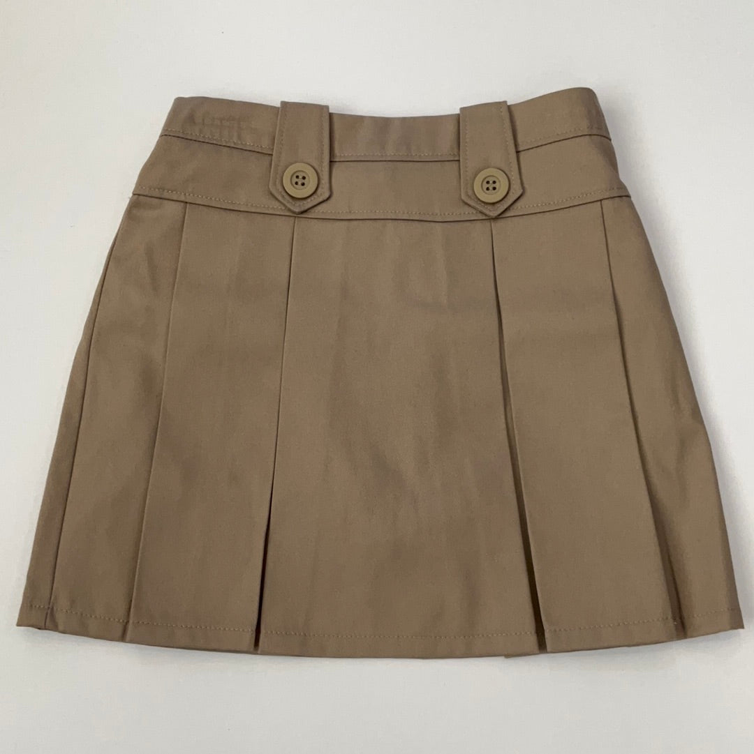 U593-Girls 2-Button Skort