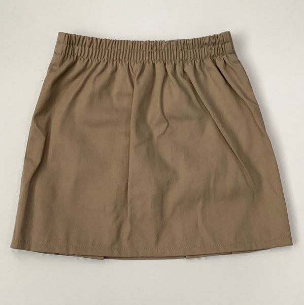 U593-Girls 2-Button Skort