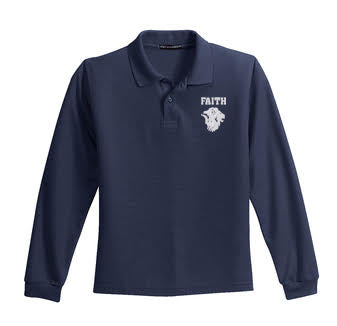 FCS Adult LS Pique Polo