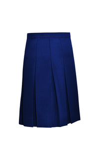 1943-Girl's Navy Pleated Skirt - Half Size
