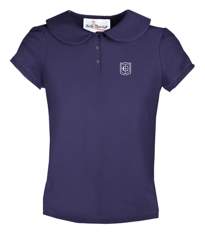 CCS Girl's SS Cotton Polo