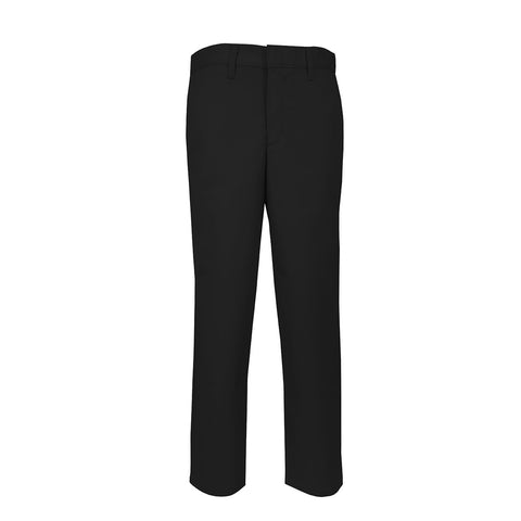 7893-Boy's Black Slim Twill Pants