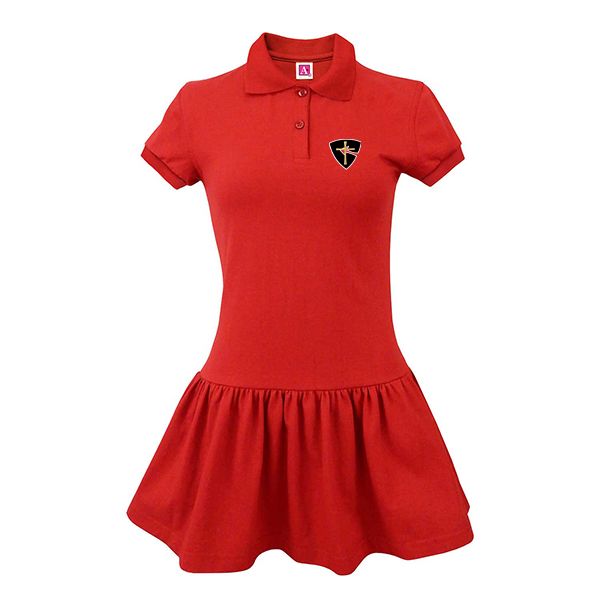 9729-CTCS Girl's Polo Dress