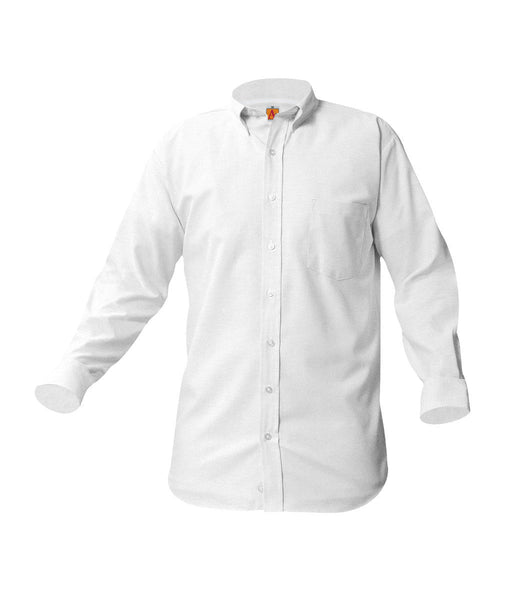 8137-Youth LS Oxford Shirt