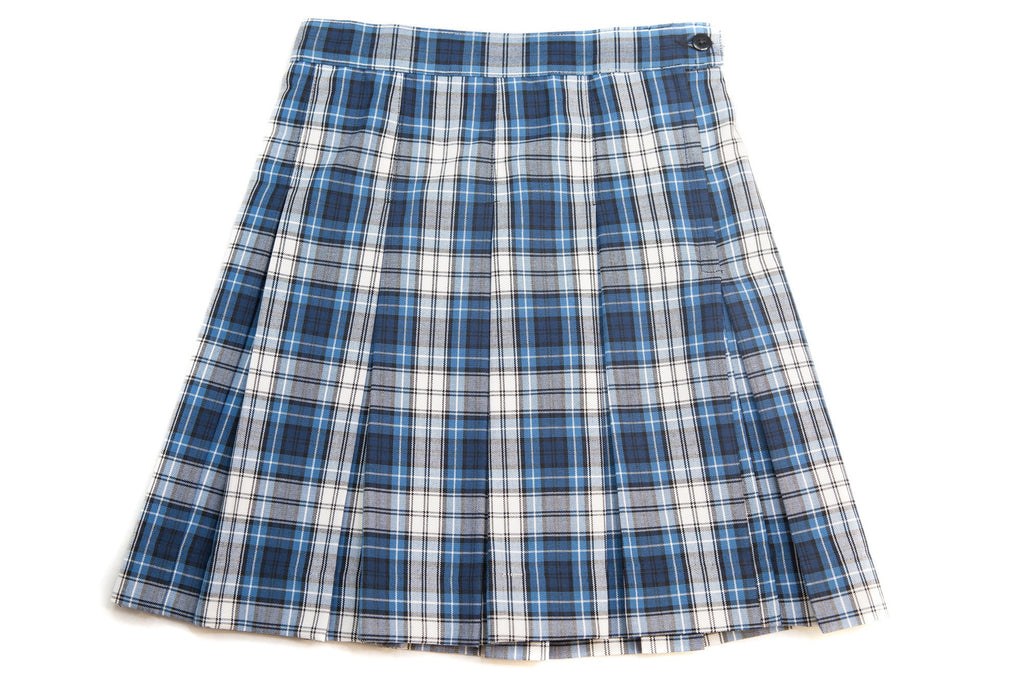Blue plaid new arrivals skirt 48