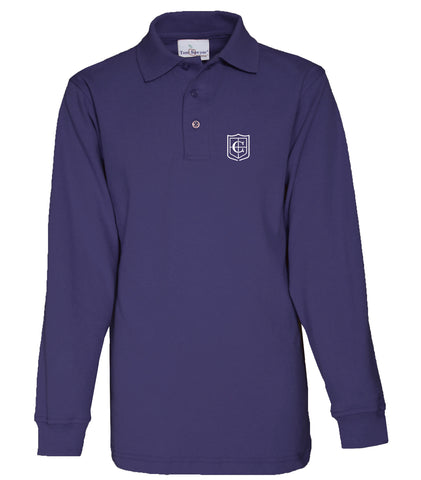 CCS Youth LS Cotton Polo