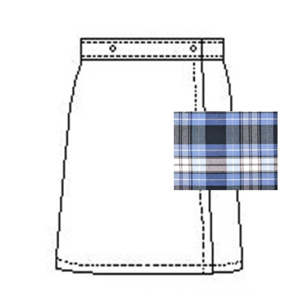 1014-COL/SPES Girl's Plaid Skort