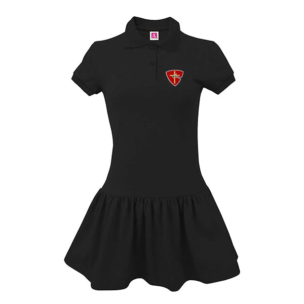 9729-CTCS Girl's Polo Dress