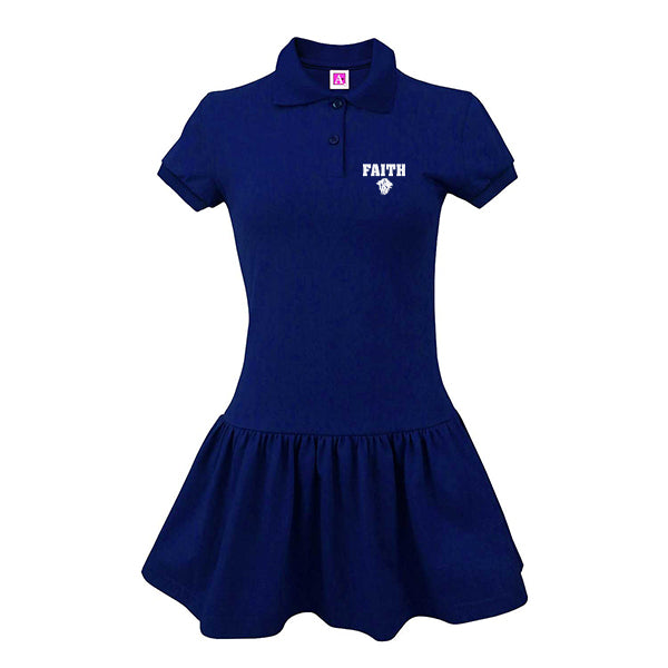 9729-FCS Girl's Polo Dress