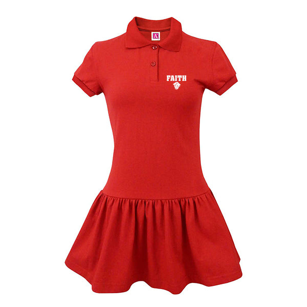 9729-FCS Girl's Polo Dress