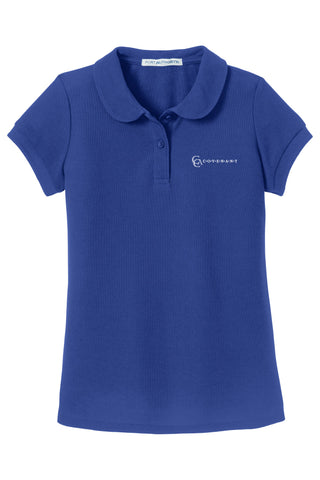 CCA Girl's Pique Polo