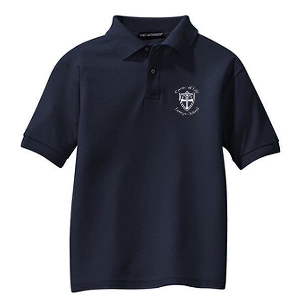 COL Adult SS Pique Polo