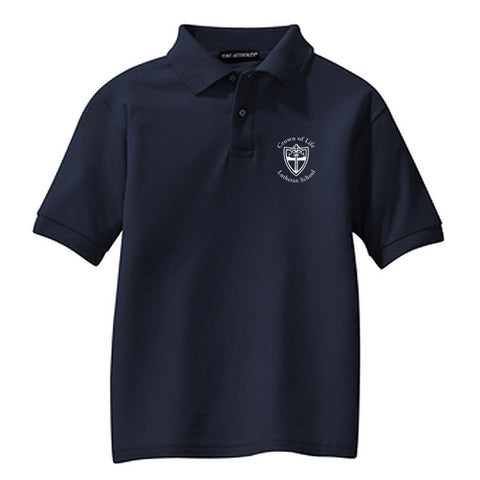 COL Youth SS Pique Polo