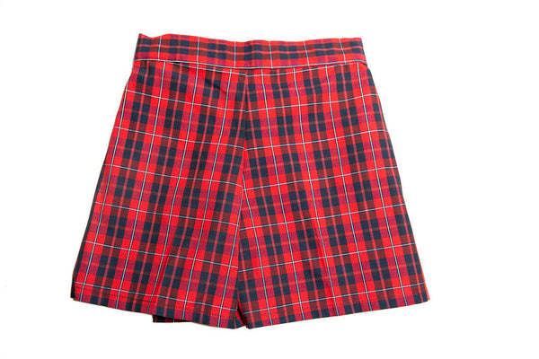 FCS Girl's Plaid Skort - Priced 50% OFF - Final Sale!!!