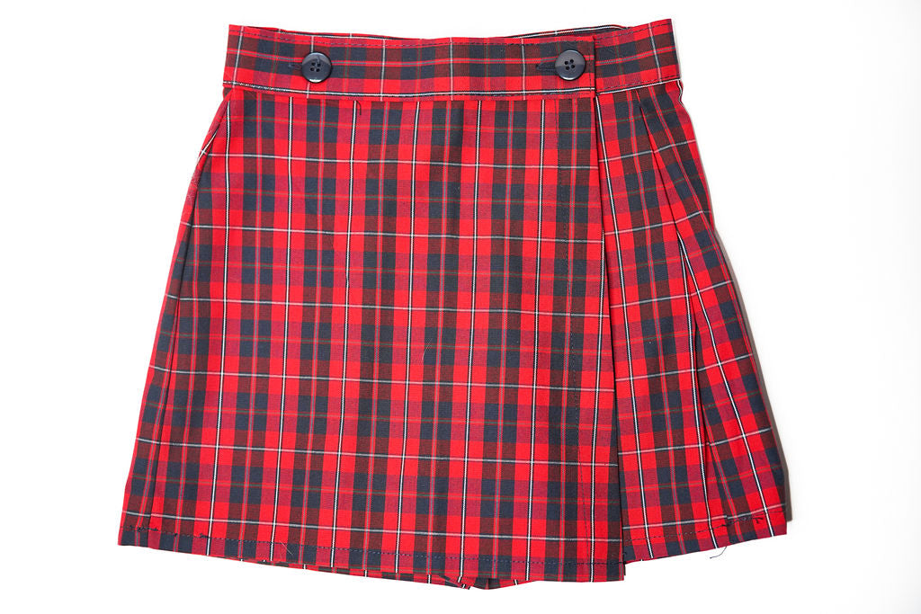 FCS Girl's Plaid Skort - Priced 50% OFF - Final Sale!!!