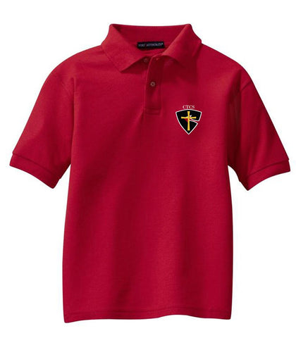 CTCS Adult SS Pique Polo