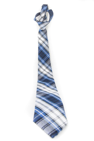 CCA Girl's Pre-tied Plaid Tie
