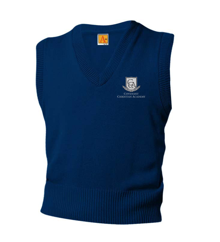 6600-CCA Adult V-Neck Sweater Vest